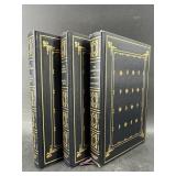 3 INTERNATIONAL COLLECTORS LIBRARY LEATHER BOUND