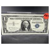1957 B $1 SILVER CERTIFICATE UNC