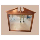 BROYHILL CHERRY ARCH TOP MIRROR