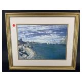 CLAUDE MONET PRINT IN FRAME