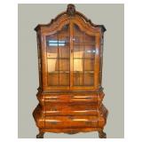 EARLY 20TH CENT. QUALITY DUTCH BOMBAY CHINA CLOSET