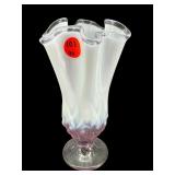 FENTON LILAC OPALESCENT LILY OF THE VALLEY