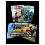 LOT OF 6 RAILROAD AND TRAIN COFFEE TABLE BOOKS