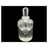 SIGNED GLASSWORKS ART GLASS PERFUME BOTTLE