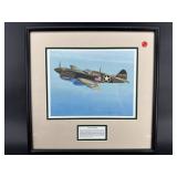 BRIAN KNIGHT WWII AIRPLANE PRINT