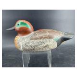 SIGNED ED MORRISON 2007 HANDMADE DUCK DECOY