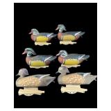 6 FLAMBEAU STORM FRONT DUCK DECOYS IN BOX. THESE