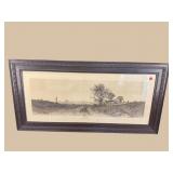 SIGNED ERNEST CHRISTIAN ROST 19TH CENT. ETCHING
