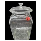 LARGE ANTIQUE PLANTERS ADVERTISING PEANUT JAR