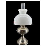 HURRICANE OIL LAMP WITH SHADE