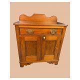 WALNUT EMPIRE WASHSTAND