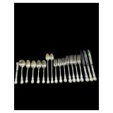 18 PIECES OF TOWLE FRENCH PROVINCIAL STERLING