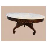 KIMBRELL VICTORIA COLLECTION MARBLE TOP COFFEE