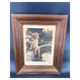 THE BUTTERFLY BY BESSIE PEASE GUTMANN LITHOGRAPH