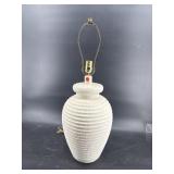 LARGE MODERN DESIGN POTTERY LAMP