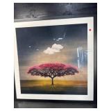 PRINT MEDUSA CLOUD ART IN FRAME
