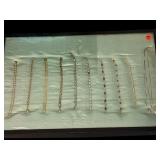 LOT OF 9 COSTUME JEWELRY BRACELETS AND 2 NECKLACES