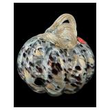 ART GLASS GOLD DUST PUMPKIN
