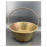 ANTIQUE COPPER AND BRASS JELLY BUCKET