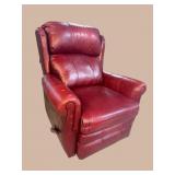 RED LEATHER RECLINER