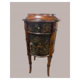 BAMBOO FORM ORIENTAL ROUND STAND