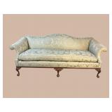 HIGH QUALITY CHIPPENDALE HUMPBACK SOFA