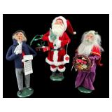 3 PC LOT BYERS CHOICE CAROLERS