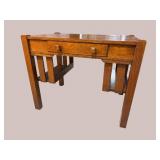 MISSION OAK LIBRARY DESK