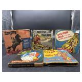LOT OF 5 WESTERN AND CHRISTMAS HOME MOVIES