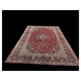 10FT X 14FT HANDMADE KASHAN RUG