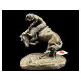 BRONZE FREDERIC REMINGTON FRANKLIN MINT THE