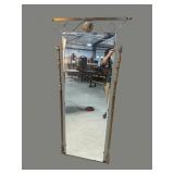 BRASS HANGING CHEVELLE MIRROR