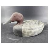 ANTIQUE WOODEN GLASS EYE DUCK DECOY