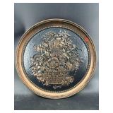 LARGE COOPERCRAFT FLORAL WALL HANGING