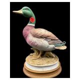 ANDREA BY SADEK MALLARD DUCK FIGURE ON STAND