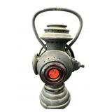 NEVEROUT RAILROAD SIGNAL LANTERN