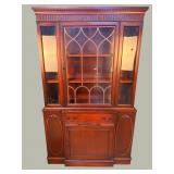 MAHOGANY CHINA CLOSET