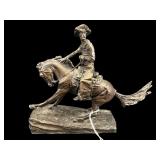 BRONZE FREDERIC REMINGTON FRANKLIN MINT THE