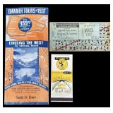 3 PC LOT TRAVEL MEMORABILIA