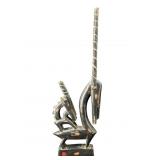 HAND CARVED CHI WARA HEADDRESS AFRICAN SCULPTURE