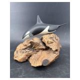 JOHN PERRY ORCA SCULPTURE