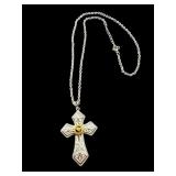 DESIGNER MICHAEL ANTHONY LOVE GOD NECKLACE;