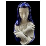 LARGE PORCELAIN ERPHILA GERMANY MADONNA BUST