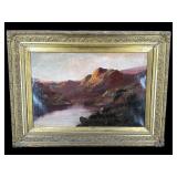 EARLY 20TH CENT. SIGNED R.HENRY.JERMAIN OIL ON