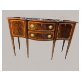 CRAFTIQUE BANDED AND INLAID BRANDY BOARD