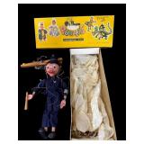 PELHAM HAND MADE WOODEN  PUPPET IN BOX