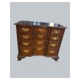 ETHAN ALLEN SOLID CHERRY BLOCK FRONT CHEST
