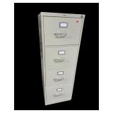 METAL 4 DRAWER FILE CABINET