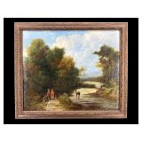 19TH CENT. OIL ON CANVAS