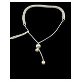 DESIGNER KA ITALY STERLING SILVER BRACELET;